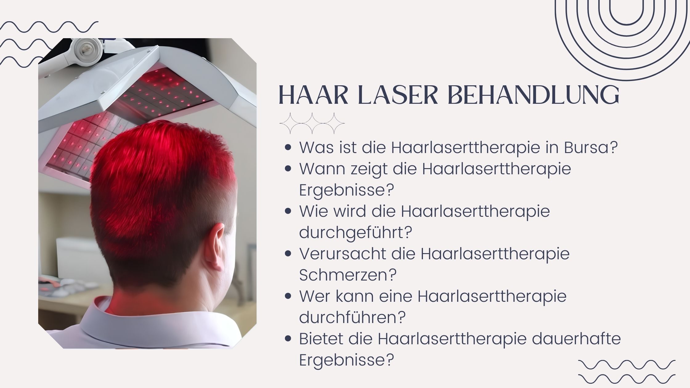 Haar-Laser-Behandlung